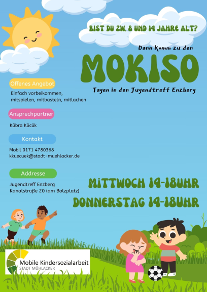 Flyer Mobile Kindersozialarbeit (MoKiSo)