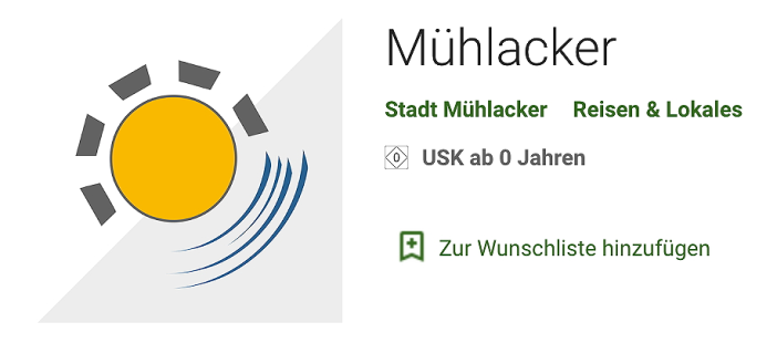 Mühlacker App bei Google Play